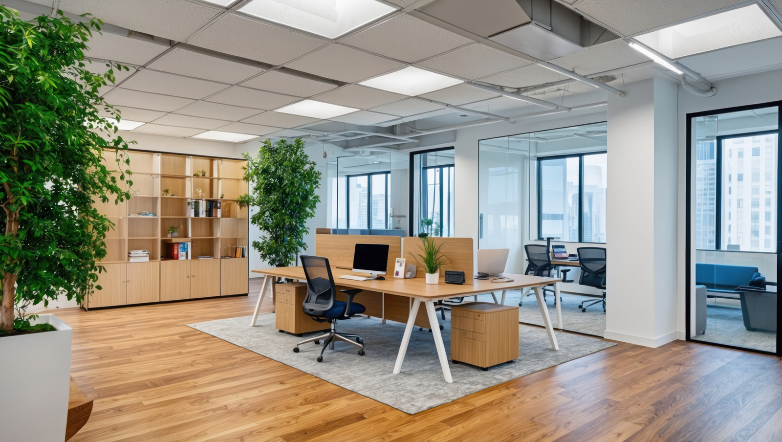 prefabricated office interior